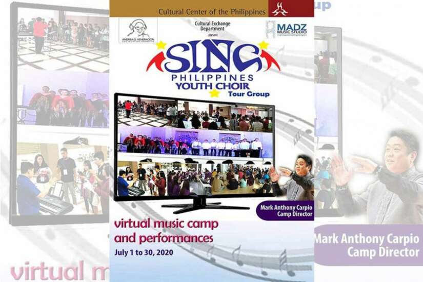 Sing Philippines Youth Choir virtual music camp and performances