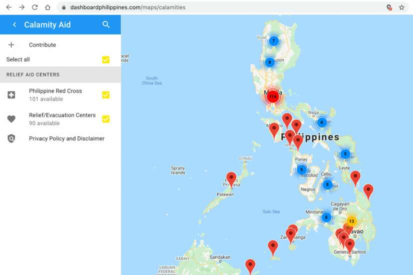 Google PH typhoon response efforts