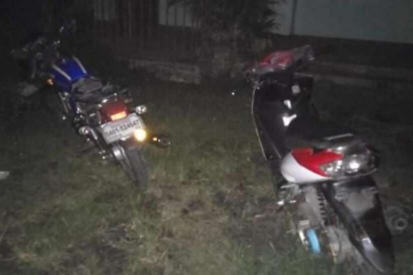recovered motorcycle