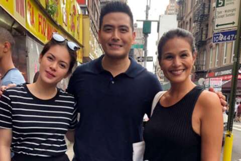 Shaina Magdayao, Alfred Vargas and Iza Calzado