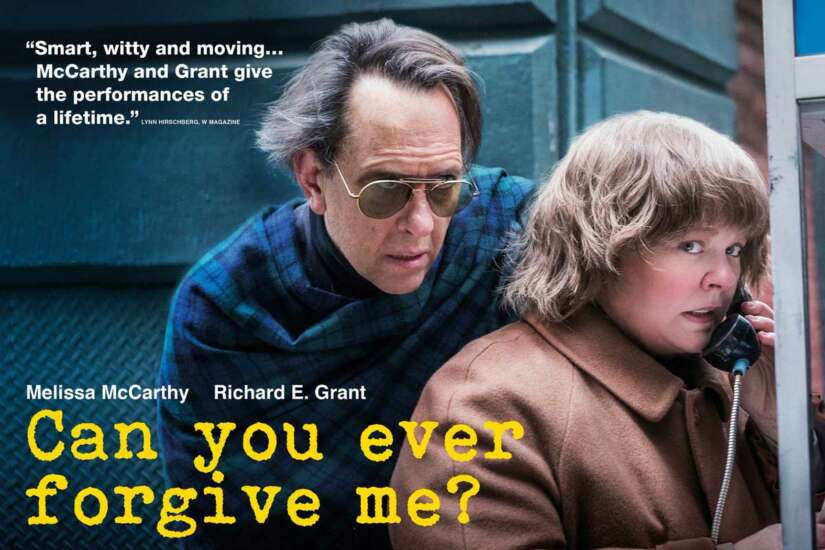 Can you ever forgive me?