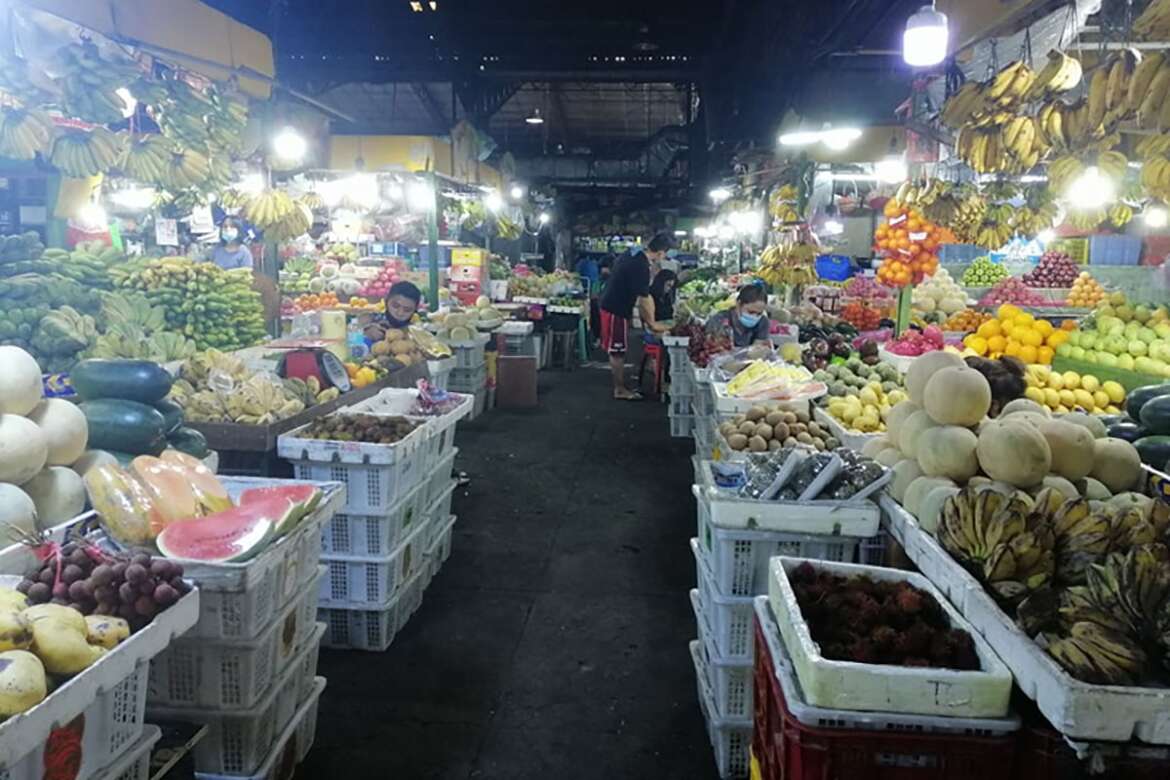 Farmers Market Aisle