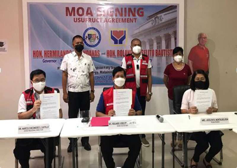 DSWD Batangas Warehouse MOA Signing