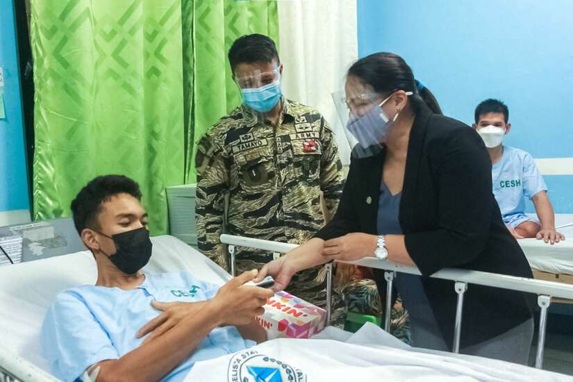 DSWD Mindanao Wounded Soldiers