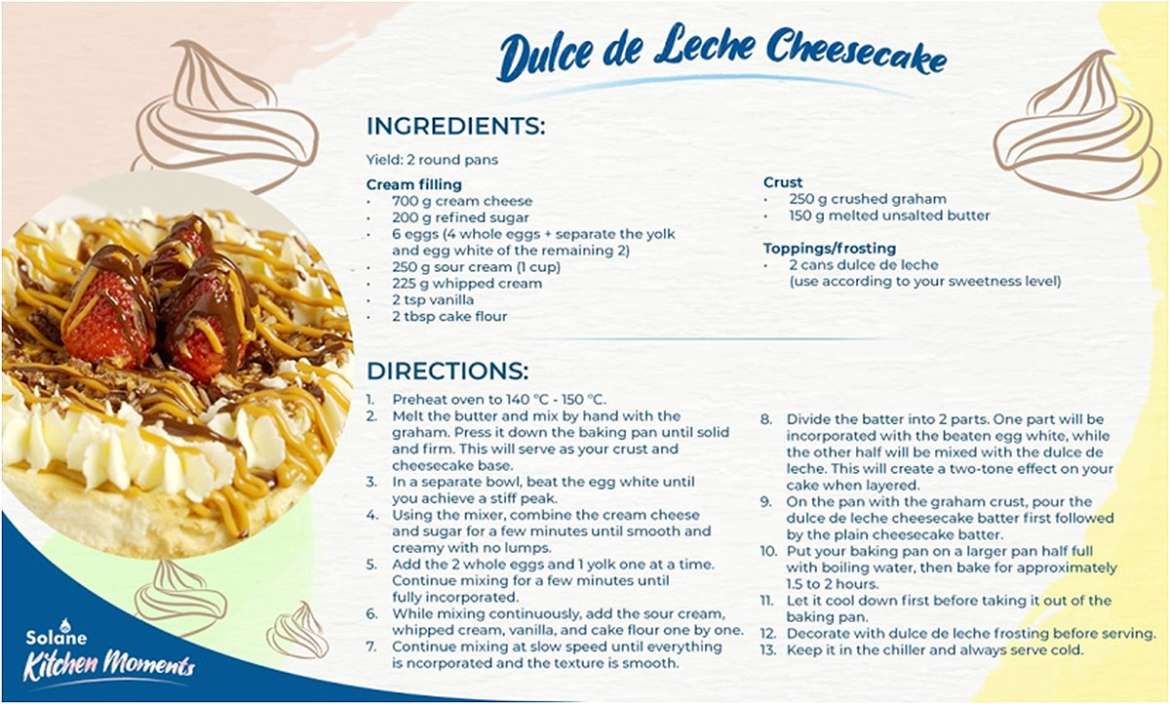 Dulce De Leche Cheesecake Recipe