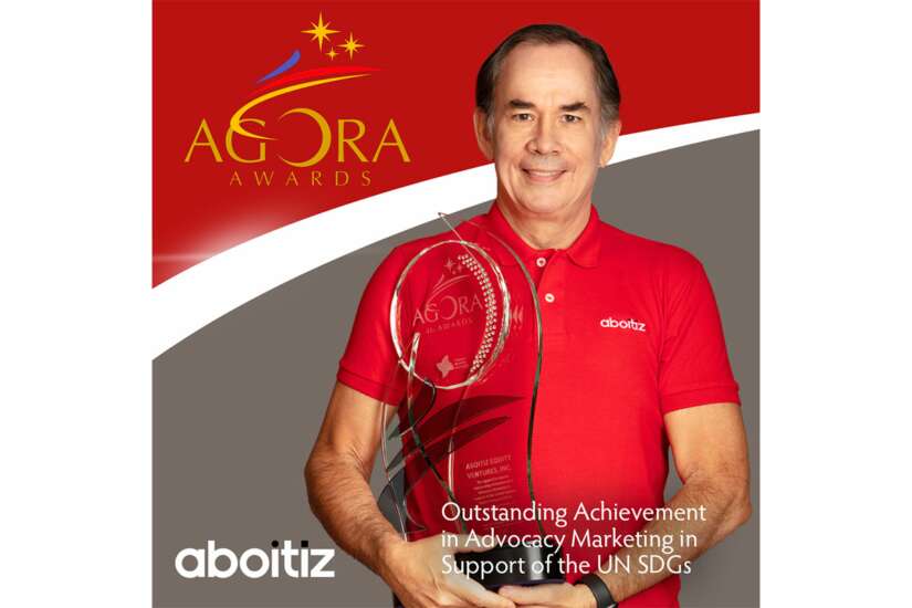 Agora Awards - Aboitiz Group President and CEO Sabin M. Aboitiz