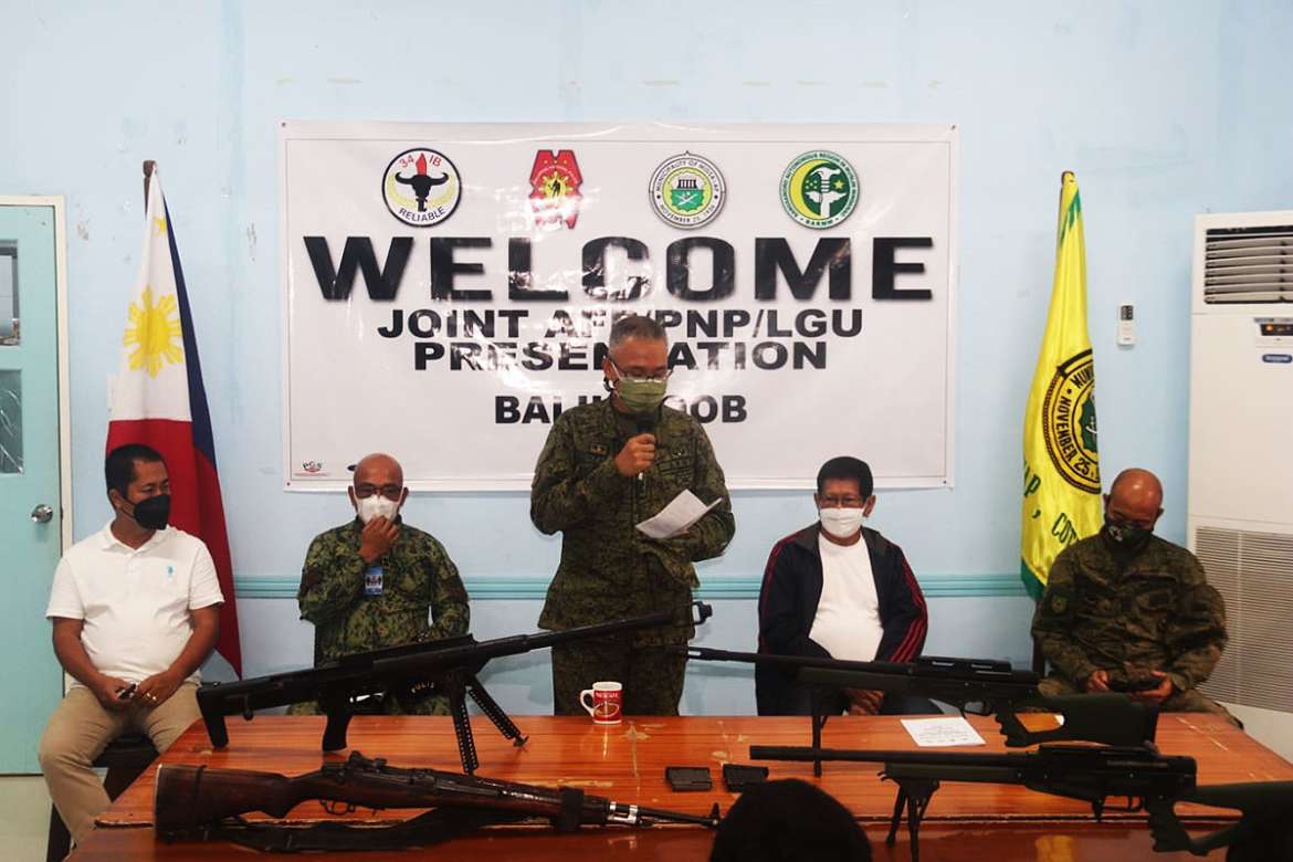 BIFF Extremists Surrenders in North Cotabato