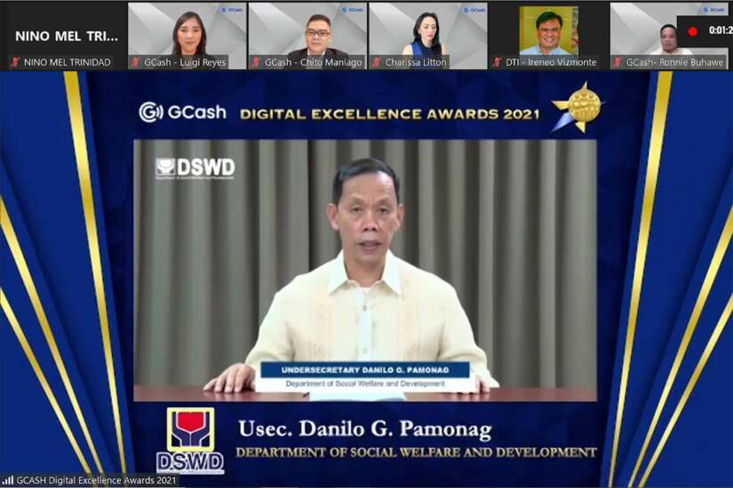 DSWD receives GCash Excellence in Digital Public Aid Distribution