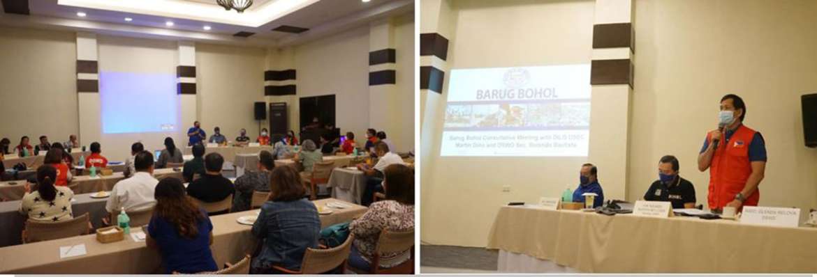 DSWD visits Bohol