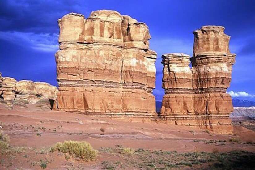 Utah sandstone formations
