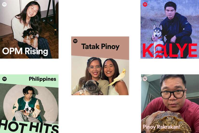 Five Pinoy Spotify playlists