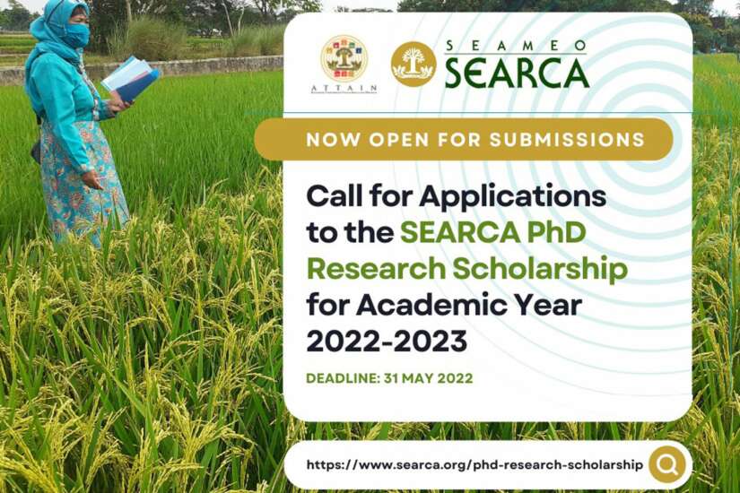 SEARCA PhD Research Scholarship
