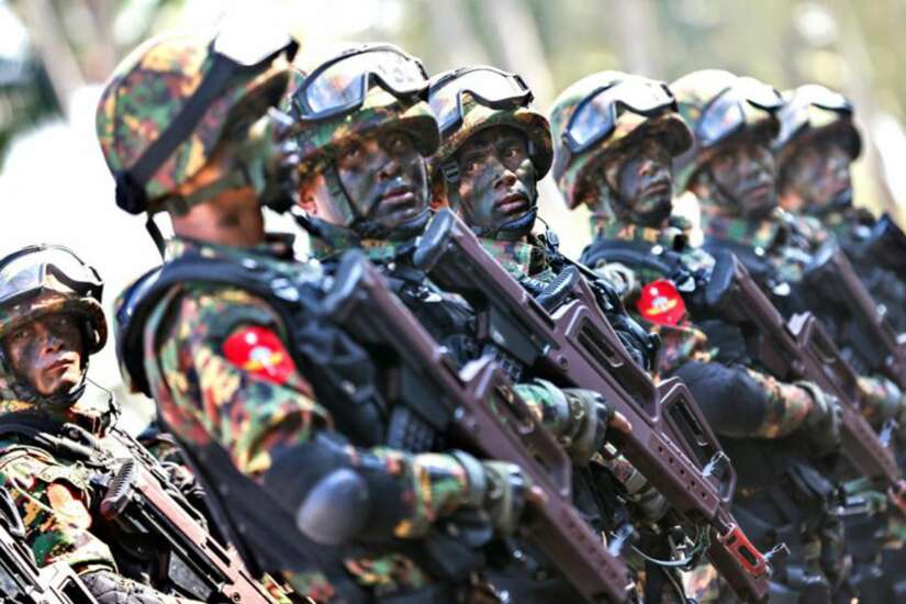 Myanmar Soldiers Tatmadaw