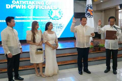 DPWH Officials Oathtaking