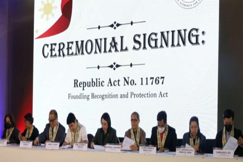 DSWD NACC IRR signing of FRPA