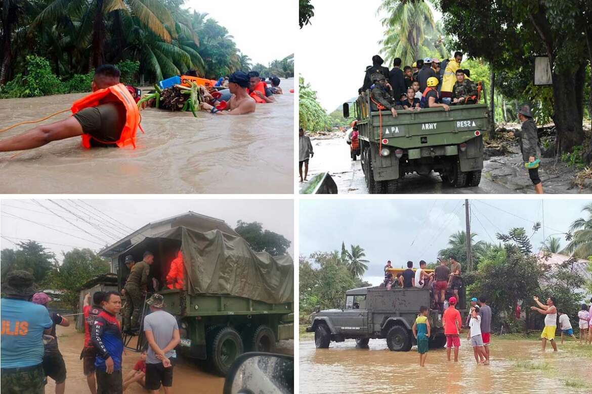 Army troops Humanitarian Assistance and Disaster Response