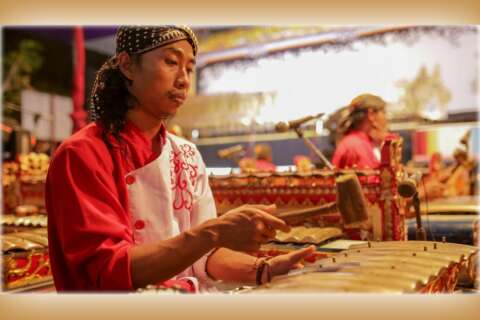Bali musician