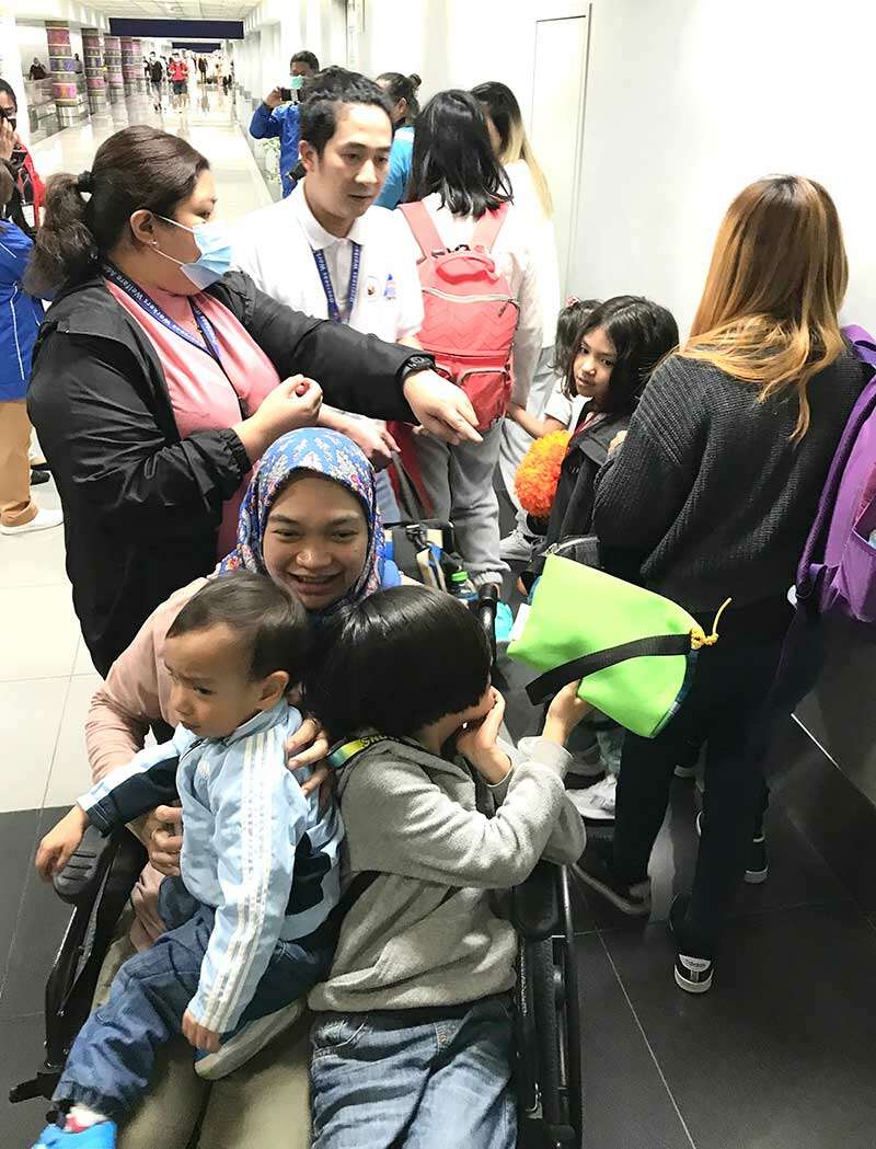 Filipinos repatriated from Turkiye
