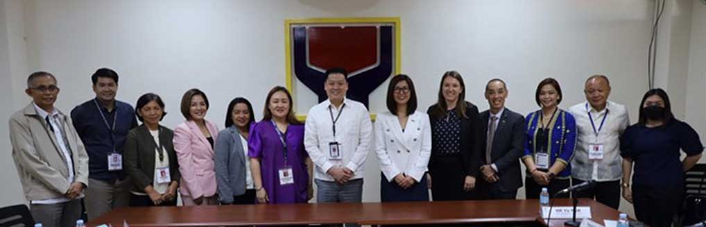 DSWD and Australian Embassy delegation