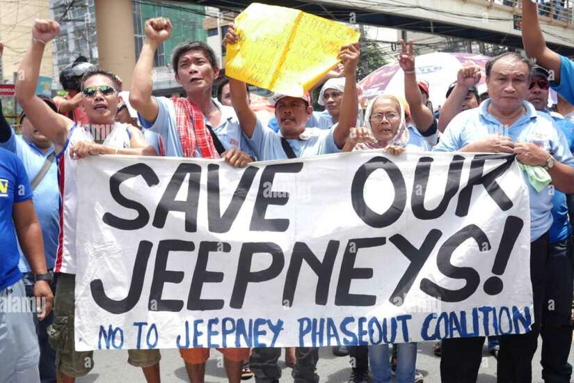 Jeepney Strike