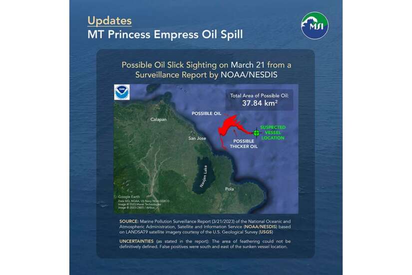 MT Princess Empress Oil Spill