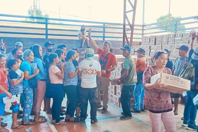Food Packs for Bukidnon flash flood