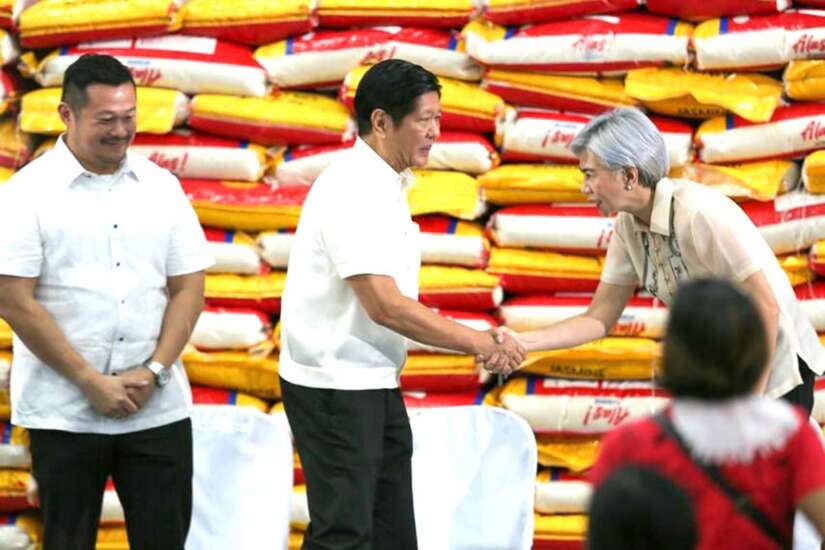 Manila rice distribution