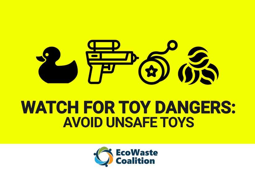 Watch for toy dangers