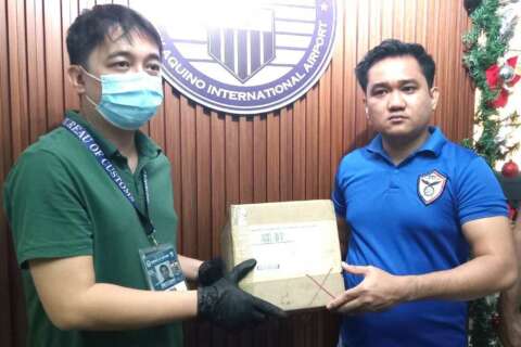 Seized illegal drugs from CMEC