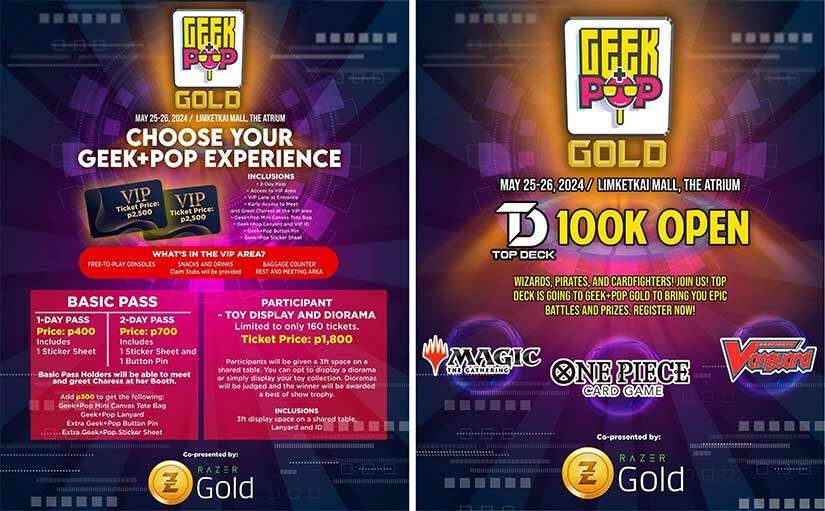 Geek+Pop Gold
