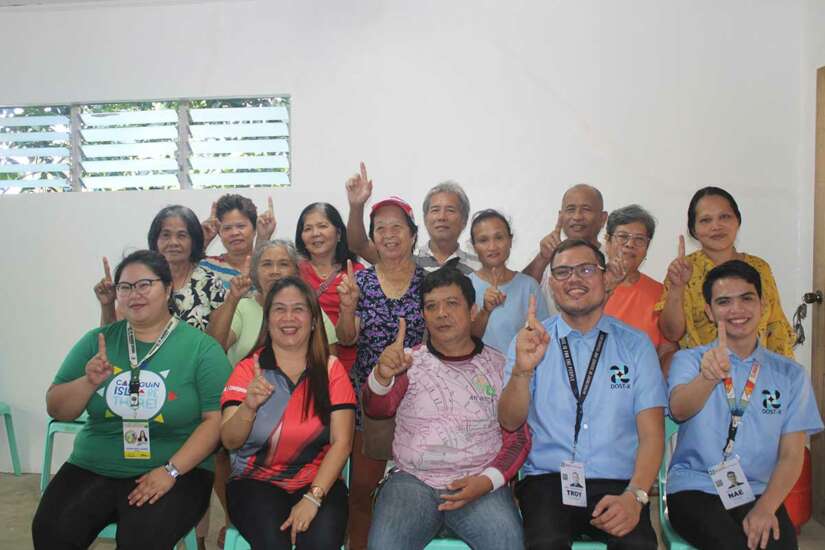 Food Safety training for Camiguin turmeric producers